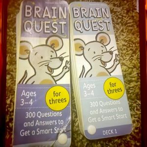 Brain quest educational for kids age 3